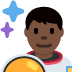 man astronaut: dark skin tone on Twitter/X