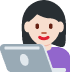 woman technologist: light skin tone on Twitter/X