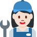 woman mechanic: light skin tone on Twitter/X