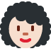 woman: light skin tone, curly hair on Twitter/X