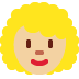woman: medium-light skin tone, curly hair on Twitter/X
