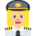 woman pilot: medium-light skin tone on Twitter/X