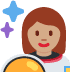 woman astronaut: medium skin tone on Twitter/X