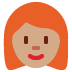 woman: medium skin tone, red hair on Twitter/X