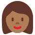 woman: medium-dark skin tone on Twitter/X