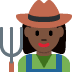 woman farmer: dark skin tone on Twitter/X