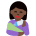 woman feeding baby: dark skin tone on Twitter/X
