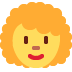 woman: curly hair on Twitter/X