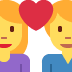 couple with heart: woman, man on Twitter/X