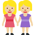women holding hands: medium-light skin tone on Twitter/X