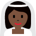 woman with veil: dark skin tone on Twitter/X