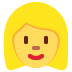 woman: blond hair on Twitter/X