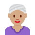 woman wearing turban: medium skin tone on Twitter/X