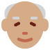 old man: medium skin tone on Twitter/X