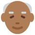 old man: medium-dark skin tone on Twitter/X