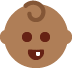 baby: medium-dark skin tone on Twitter/X