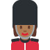 woman guard: medium-dark skin tone on Twitter/X
