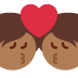 kiss: medium-dark skin tone on Twitter/X