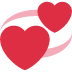 revolving hearts on Twitter/X