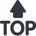 TOP arrow on Twitter/X