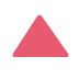 red triangle pointed up on Twitter/X