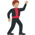 man dancing: medium skin tone on Twitter/X