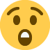 astonished face on Twitter/X