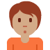 person pouting: medium skin tone on Twitter/X