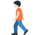 person walking: light skin tone on Twitter/X