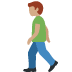 man walking: medium skin tone on Twitter/X
