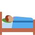 person in bed: medium skin tone on Twitter/X