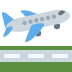 airplane departure on Twitter/X