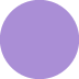 purple circle on Twitter/X