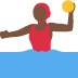 woman playing water polo: dark skin tone on Twitter/X