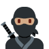 ninja: medium skin tone on Twitter/X