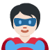 superhero: light skin tone on Twitter/X