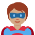 superhero: medium skin tone on Twitter/X