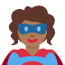 woman superhero: medium-dark skin tone on Twitter/X