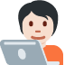 technologist: light skin tone on Twitter/X