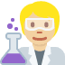 scientist: medium-light skin tone on Twitter/X