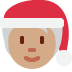 Mx Claus: medium skin tone on Twitter/X