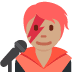 singer: medium skin tone on Twitter/X