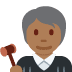 judge: medium-dark skin tone on Twitter/X