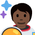astronaut: dark skin tone on Twitter/X