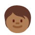 child: medium-dark skin tone on Twitter/X