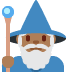 man mage: medium-dark skin tone on Twitter/X