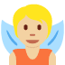 fairy: medium-light skin tone on Twitter/X
