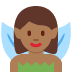 woman fairy: medium-dark skin tone on Twitter/X
