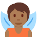 fairy: medium-dark skin tone on Twitter/X