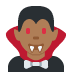 man vampire: medium-dark skin tone on Twitter/X